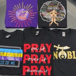 Tshirts for Any Occasion