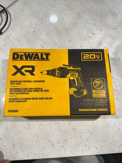 DEWALT XR screwgun