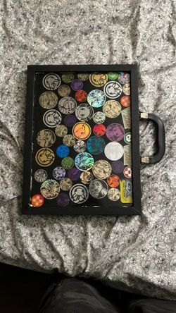 Pokemon Coin Collection With Case