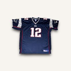 Tom Brady Reebok Men's Jersey Size 58 2XL New England Patriots NFL 