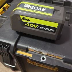 Ryobi 6ah 40V New