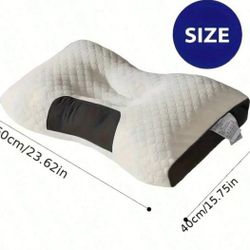 2 Pillows For Family Beds, Large Size, With Honeycomb Ventilation Holes, Soft And Comfortable, Suitable For Side Sleeping, Lying Sleeping, And Various
