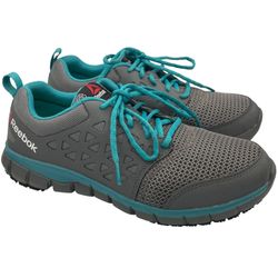 Reebok subtitle cushion work athletic work shoes women’s Size 10 Wide