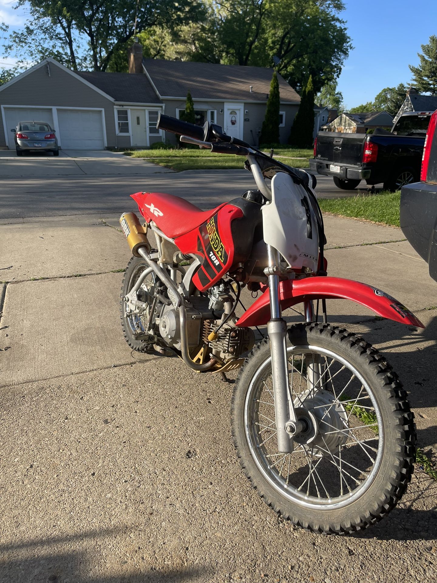 2001 honda 70XR