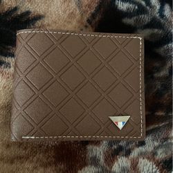 1pc Men's Wallet, Fashion Casual Multi Card Clip Leather Wallet