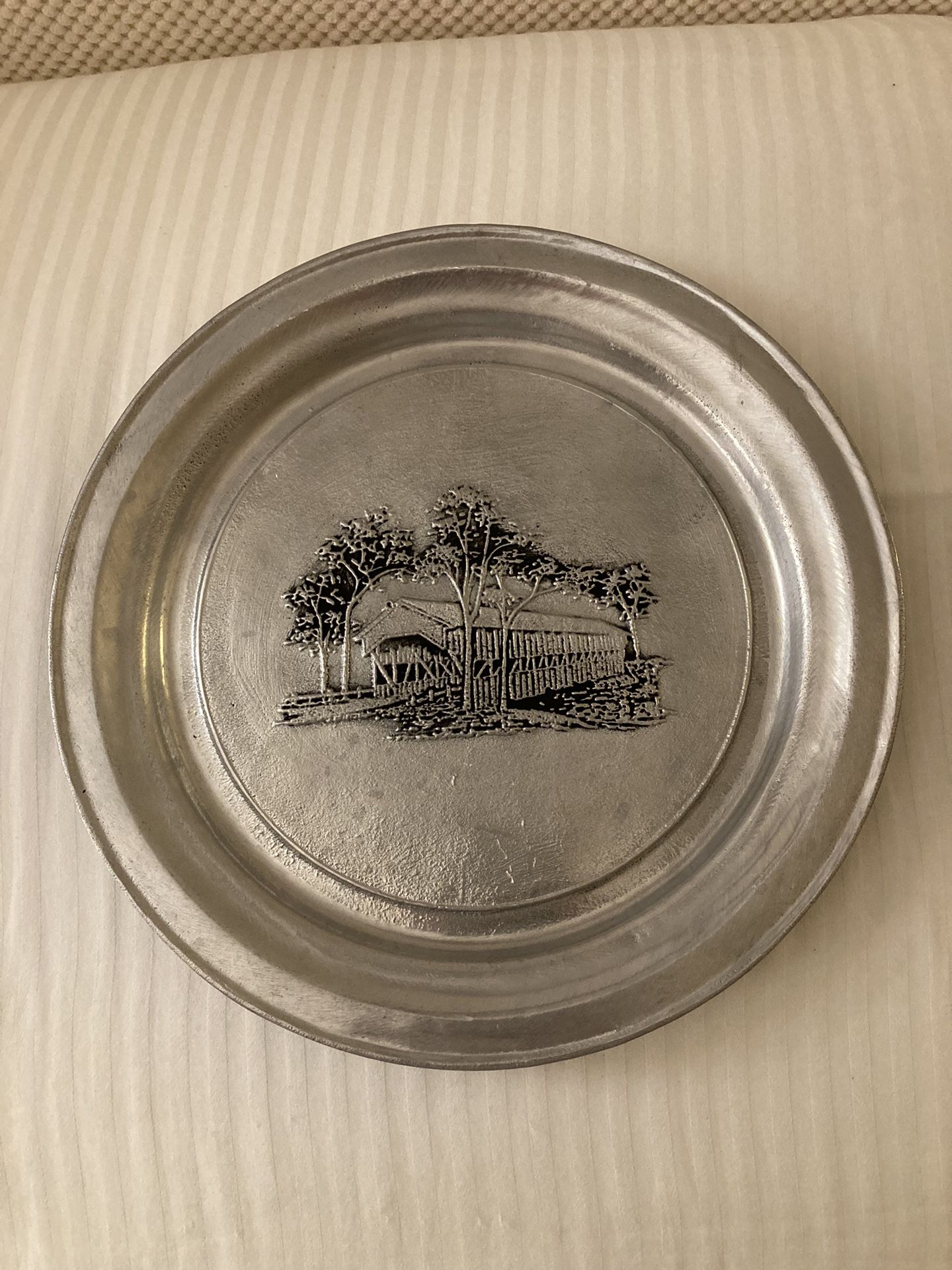 Pewter Plate