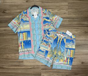 Casablanca Tennis Club Shirt/Short Set