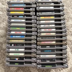 Nintendo Nes Games 5 Each