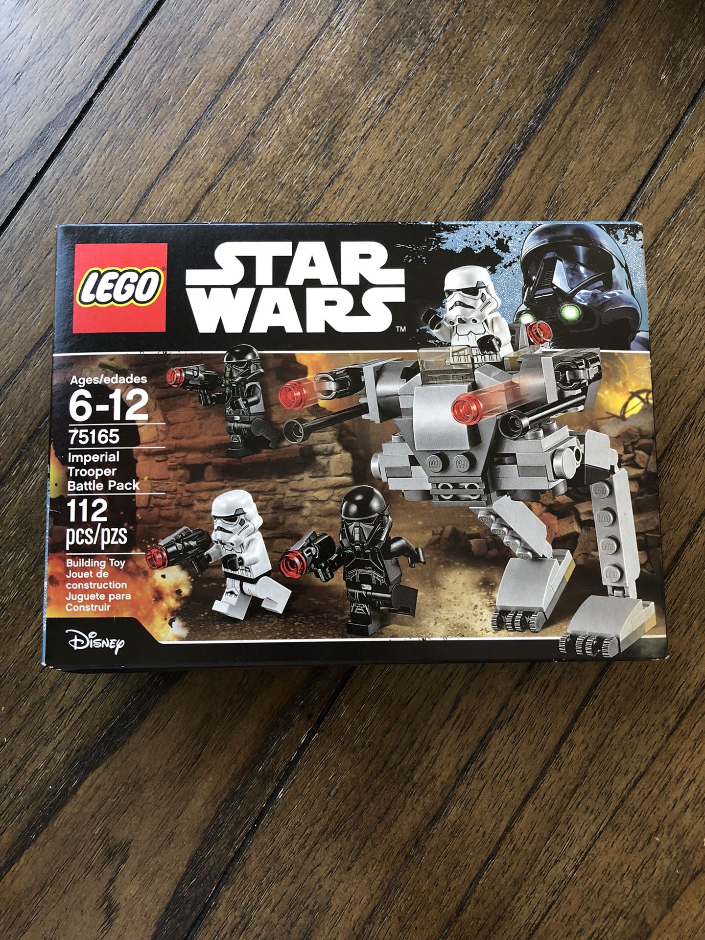 Brand new Star Wars LEGO 75165 imperial trooper battle pack