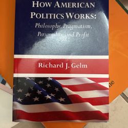 How American Politcis Works book 