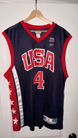 Vintage Allen Iverson Team USA Jersey