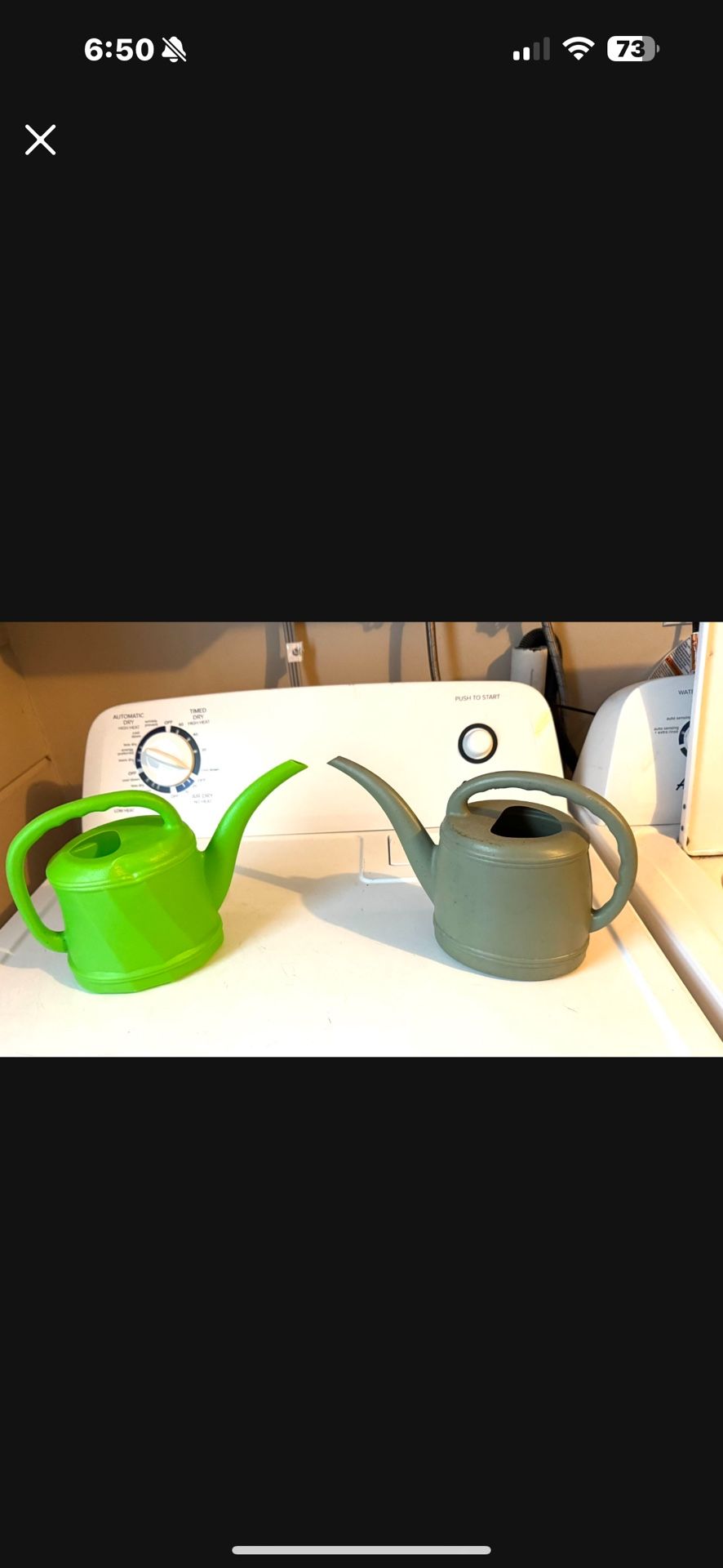 One of these watering cans is free if you buy a plant pot or a plant stand from my page must make purchase