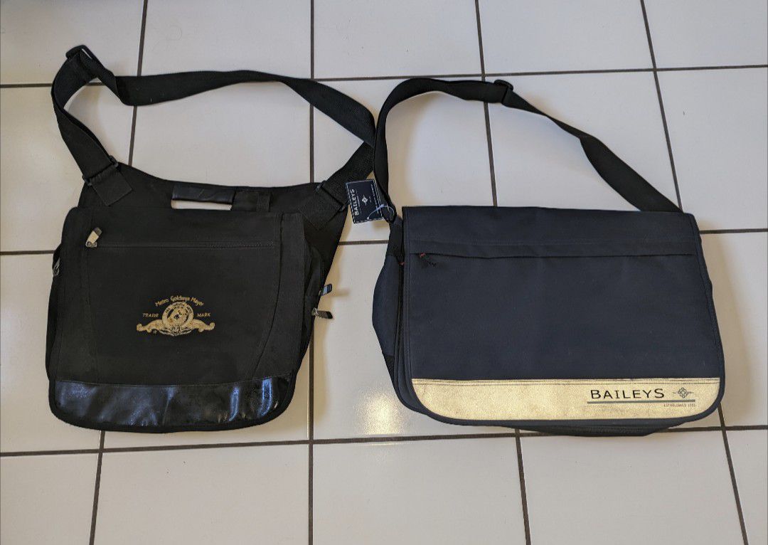New Shoulder Bag briefcase computer/laptop carrier MGM, Bailey's Swiss Messenger Hobo Man Purse Laptop Carrier Travel Carryon Luggage 
