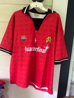Quarterfinal soccer jersey size large asking 25 pick up in Norcross GA
