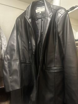 Leather Blazer