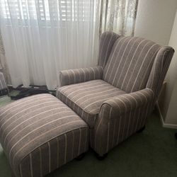Chair And Ottoman 