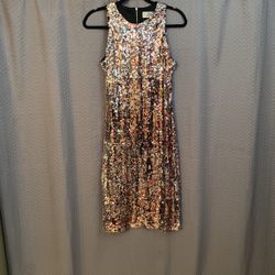 Badgley Mischka Sequined Dress