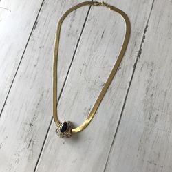 Gold plated neckless with pendant