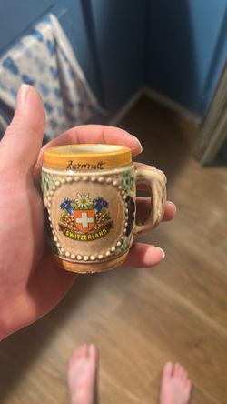 Miniature Ceramic Beer Stein