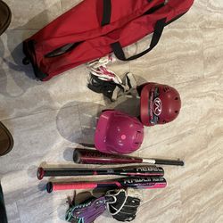 Assorted Baseball Equipment