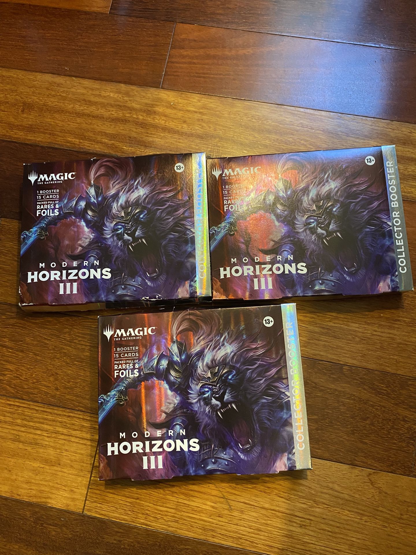 Magic The Gather Modern Horizons 3 Collector Packs X3