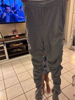 Fashion nova stacked jeans