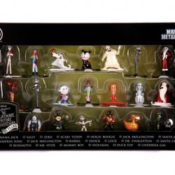 Jada Toys Nano Metalfigs Disney The Nightmare Before Christmas 25 Years 20 Pack