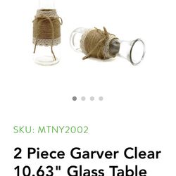 Beautiful Vases / Wine Decanters For Wedding / Showers Etc 