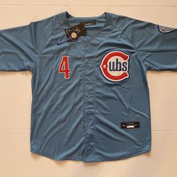 Pete Crow-Armstrong Chicago Cubs Alternate Jersey- Light Blue (LARGE)