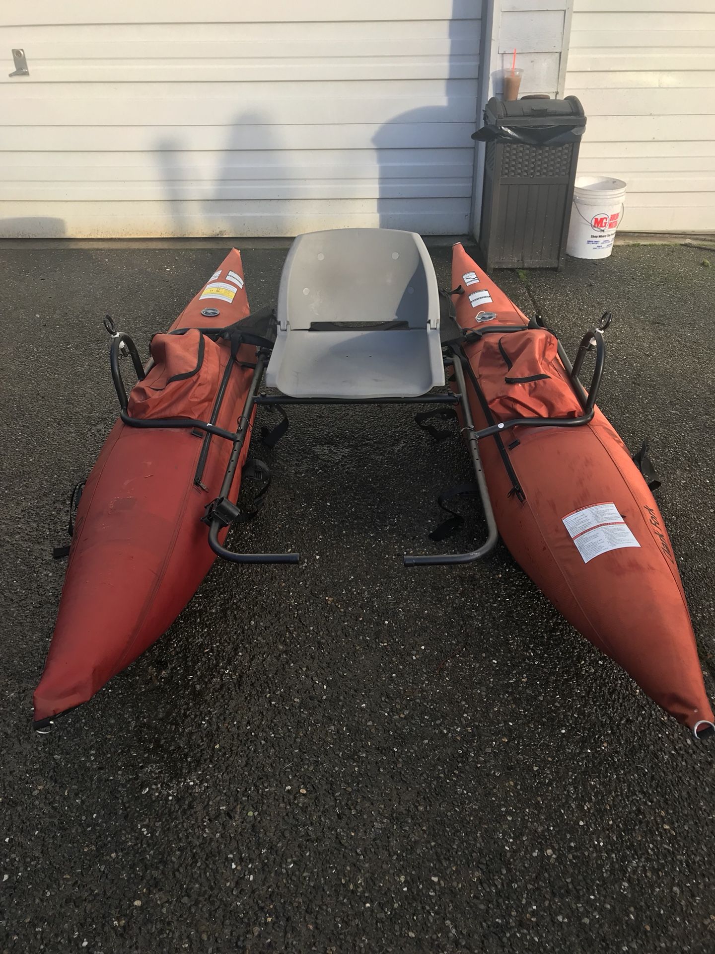 Clark fork pontoon boat