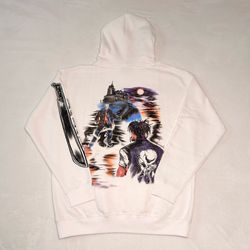 Juice WRLD 999 Club Jason Hunting The Hunter Hoodie White Large OG Merch