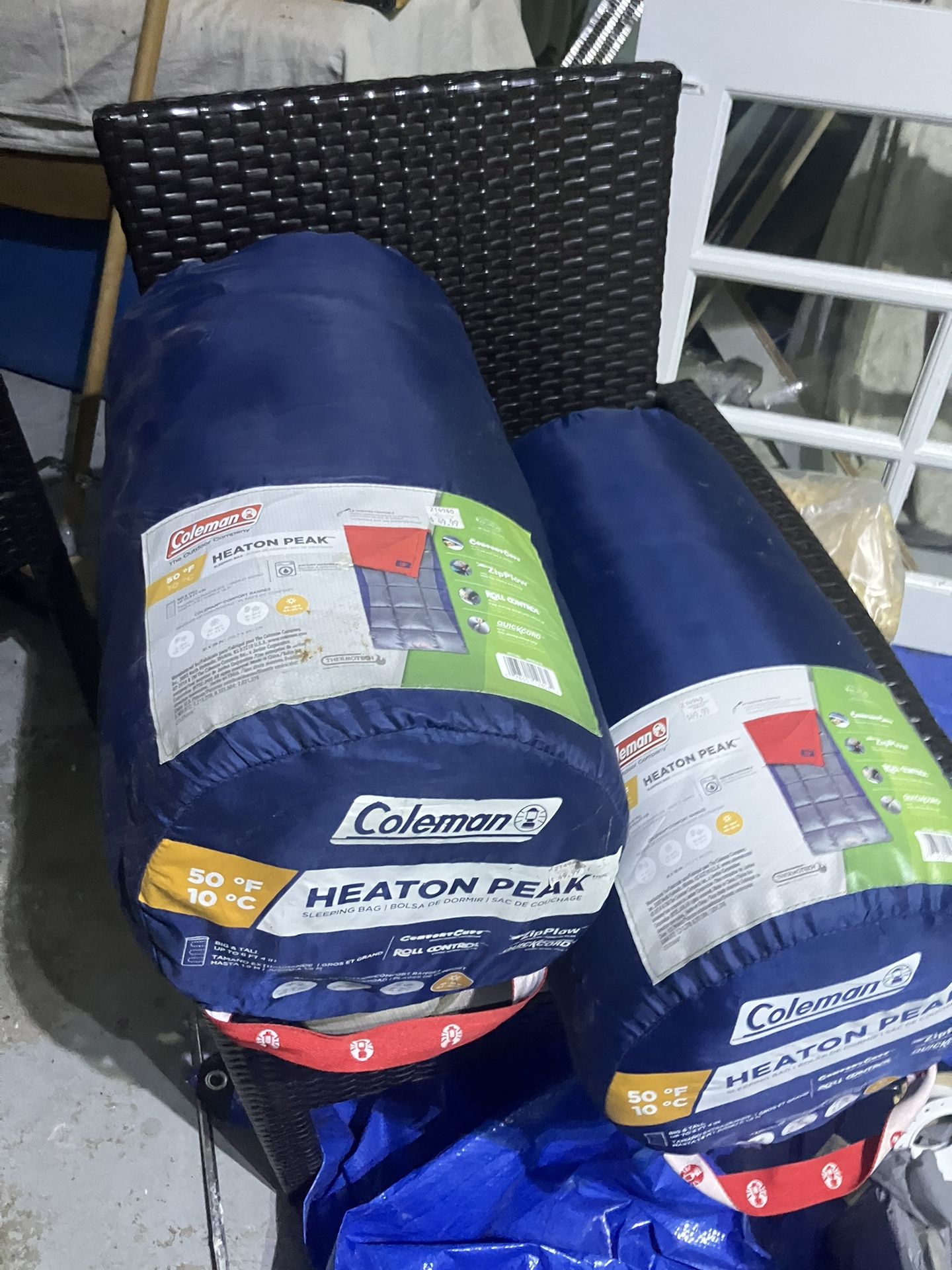 2 New Coleman Sleeping Bags