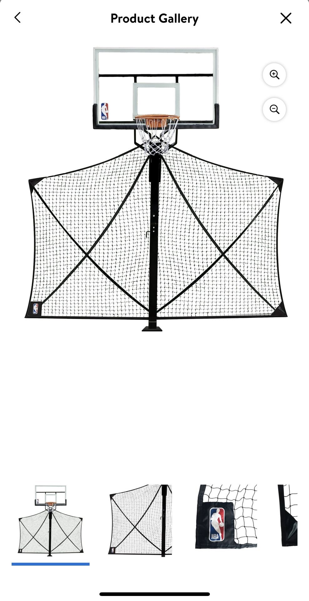 8x10 Basketball Backstop Net