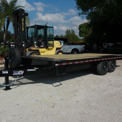 AMP 8.5 x 20 Flatbed Trailer 14k