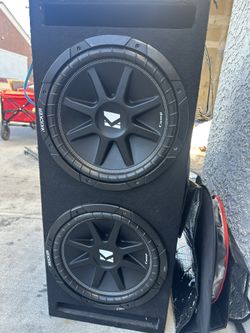 12in Subs With amp