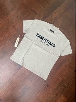 Authentic ✅ Fear of God Essentials Dark Oatmeal T-Shirt