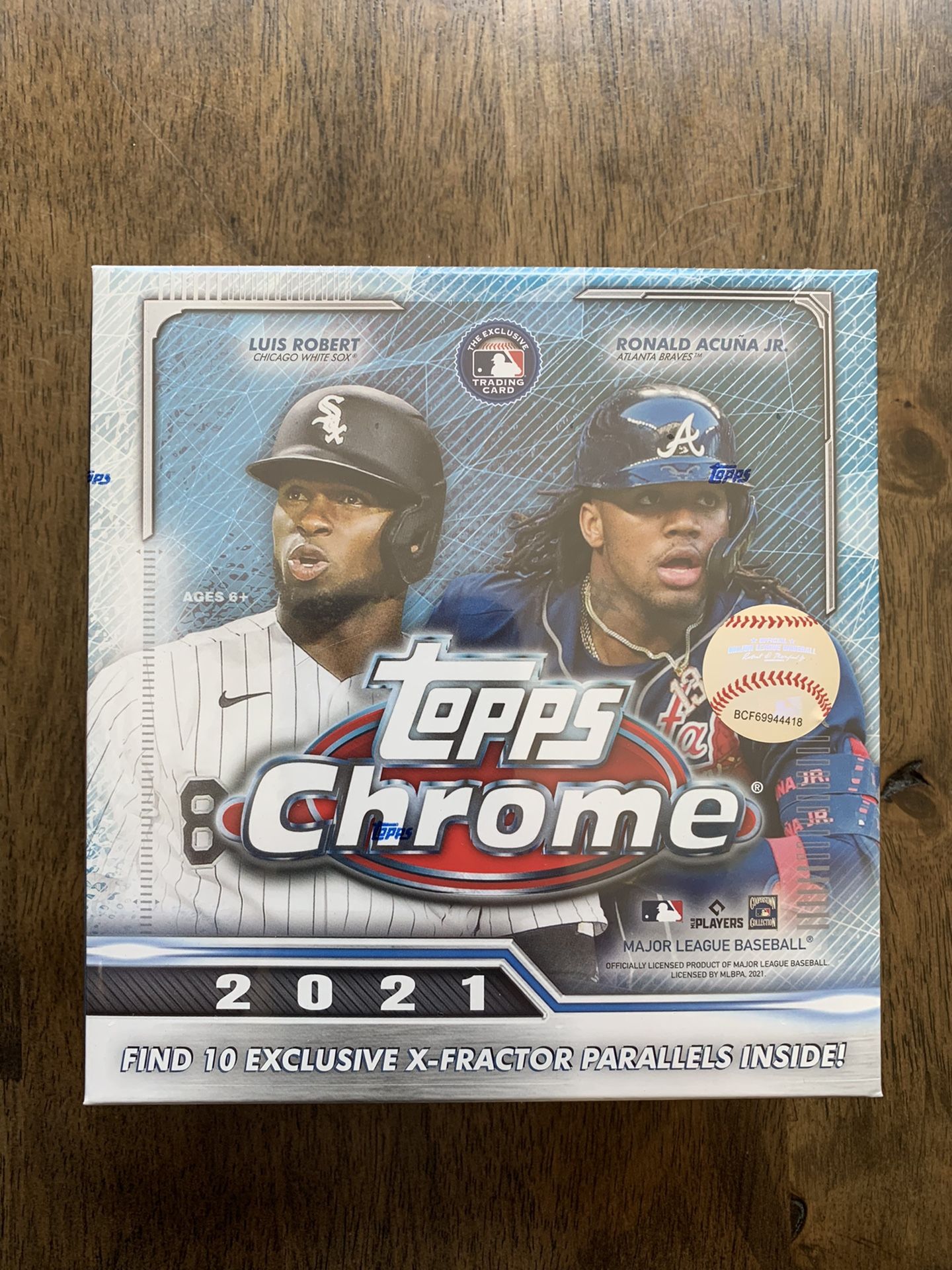 2021 Topps Chrome MLB Baseball Mega Box Sealed Cards