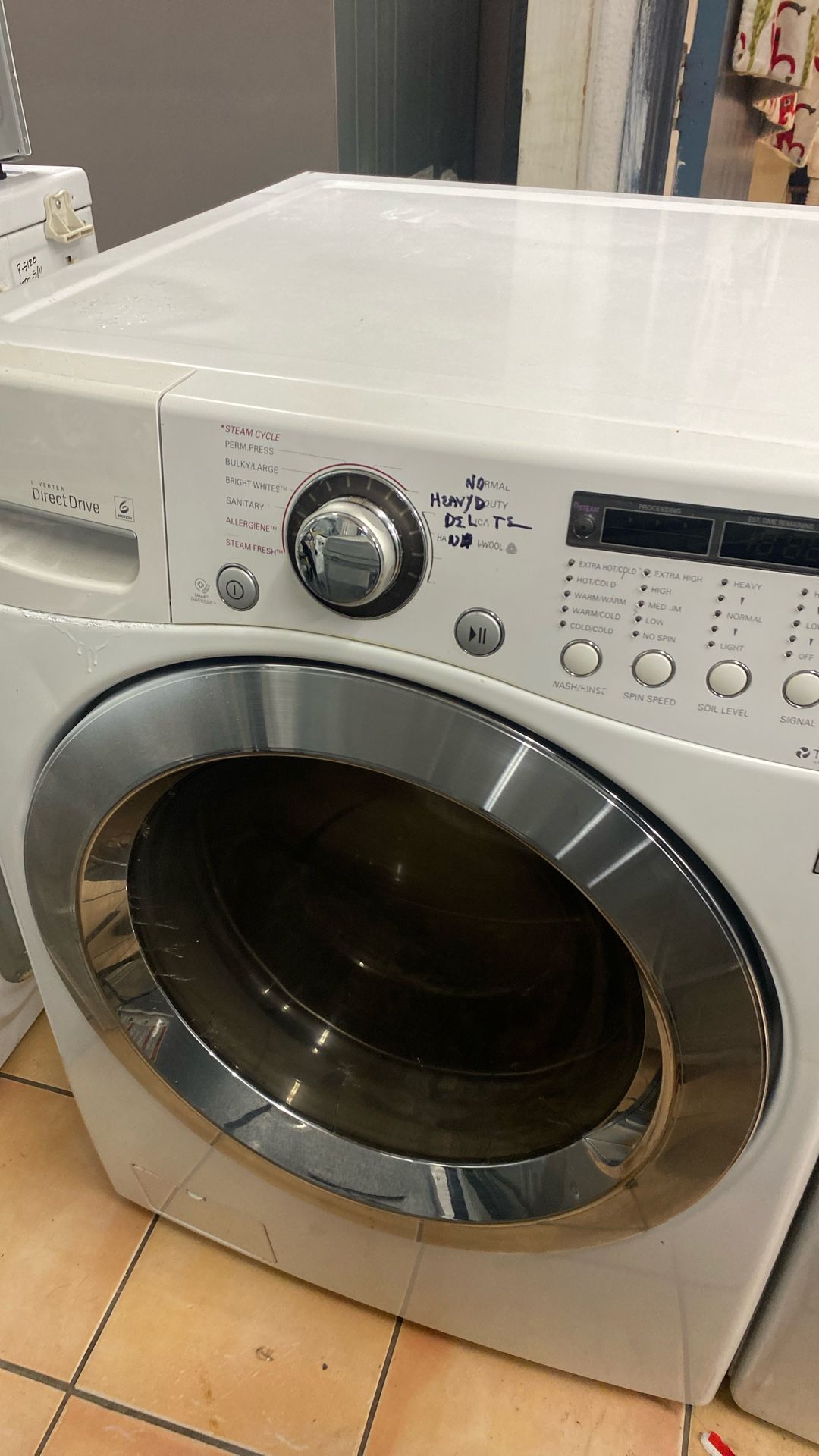 WASHER AND GAS DRYER SET