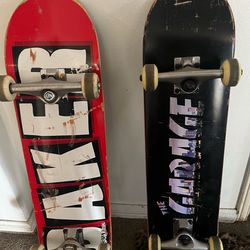Two Complete Skateboards