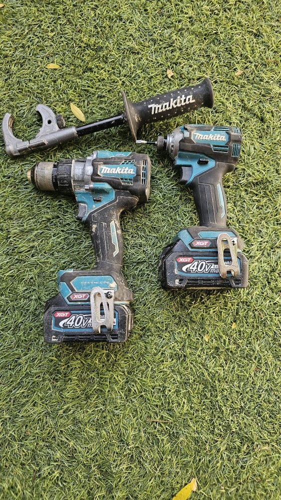 Makita 40v Drill Set