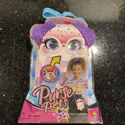 Purse Pets Crossbody Bag & Pet Toy with Lights 25 Sounds & Reactions