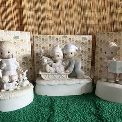 Precious Moments Figurines With Music Box