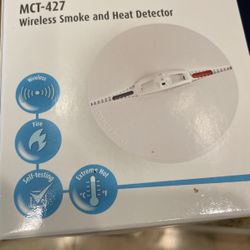 Wireless Smoke And Heat Detector