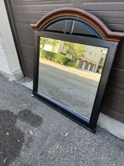Beautiful Solid Wood Mirror