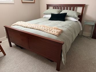 FREE - Ikea Hemnes Queen bedframe and mattress
