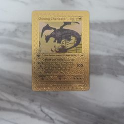 Shining Charizard Pokemon Card 3 Stars