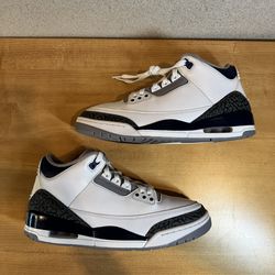 Jordan 3 Midnight Navy Sz 9.5