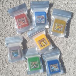Nintendo GEMEBOY POKEMON Games NEW! in Package