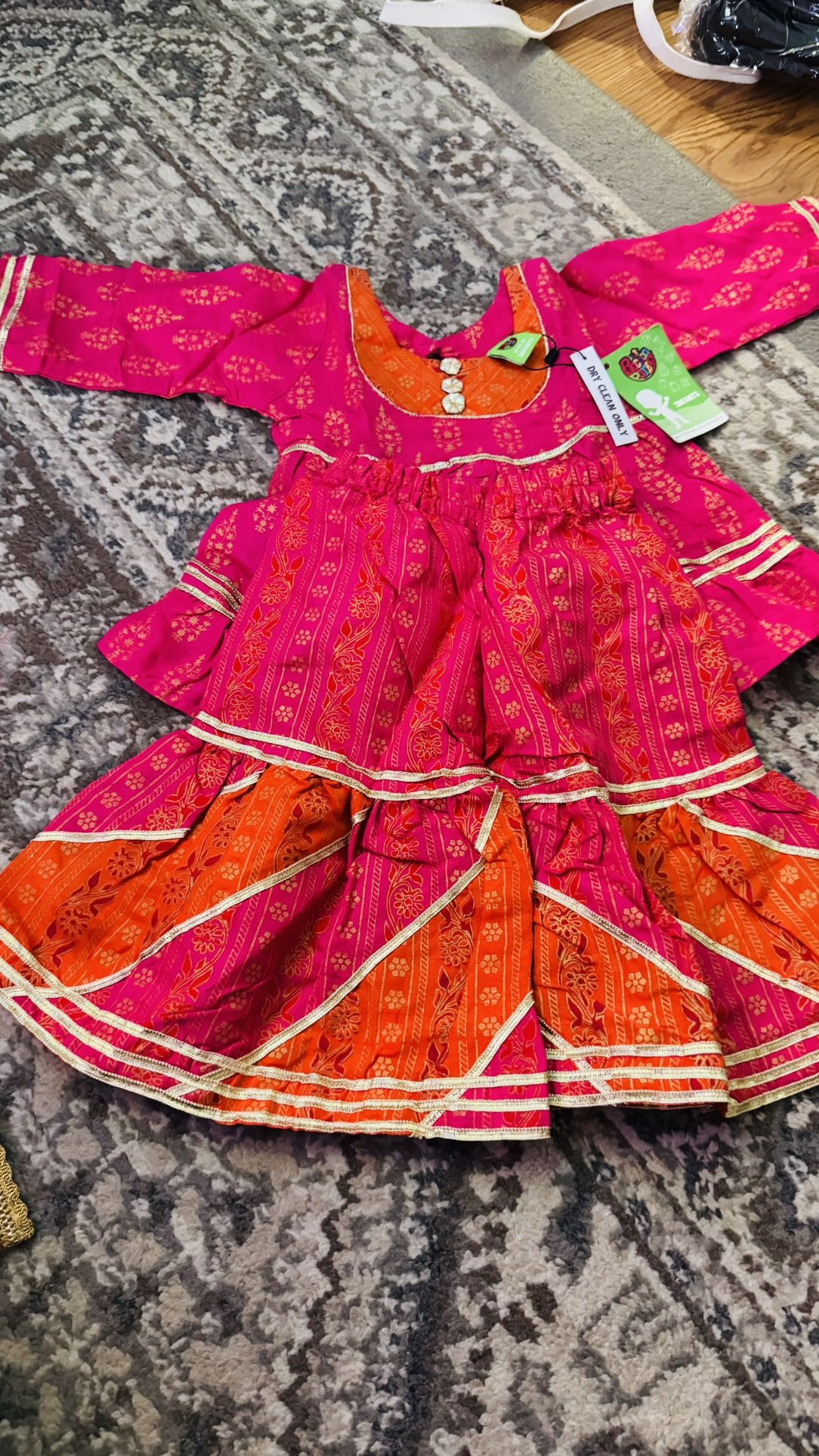 Baby Girl Pakistani / Indian Eastern Shalwar Kameez *EID SPECIAL* - Gharra Baby Girl