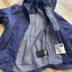 north Face Girls Rain Jacket Sz 10